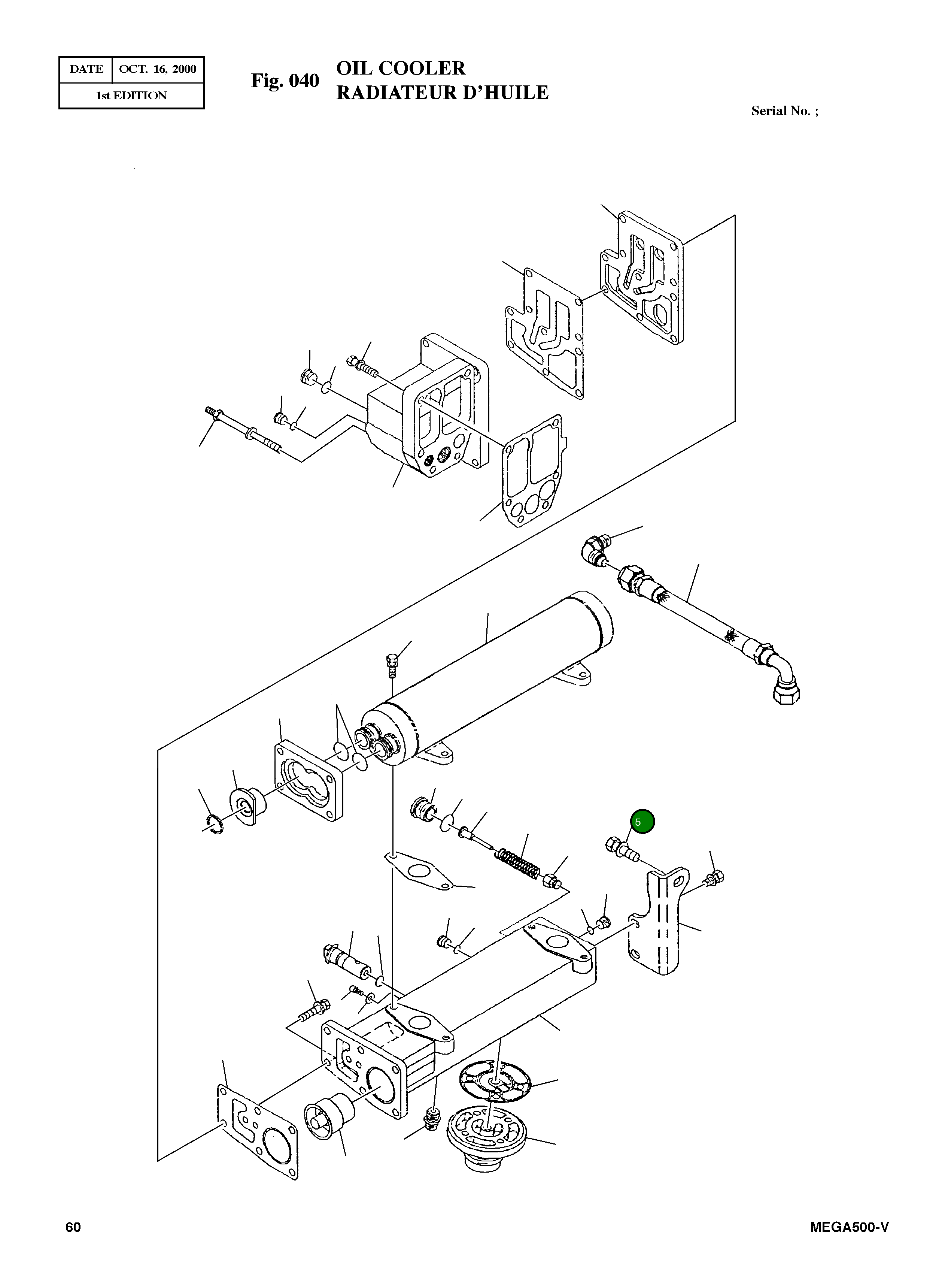 Болт 3063567 Komatsu