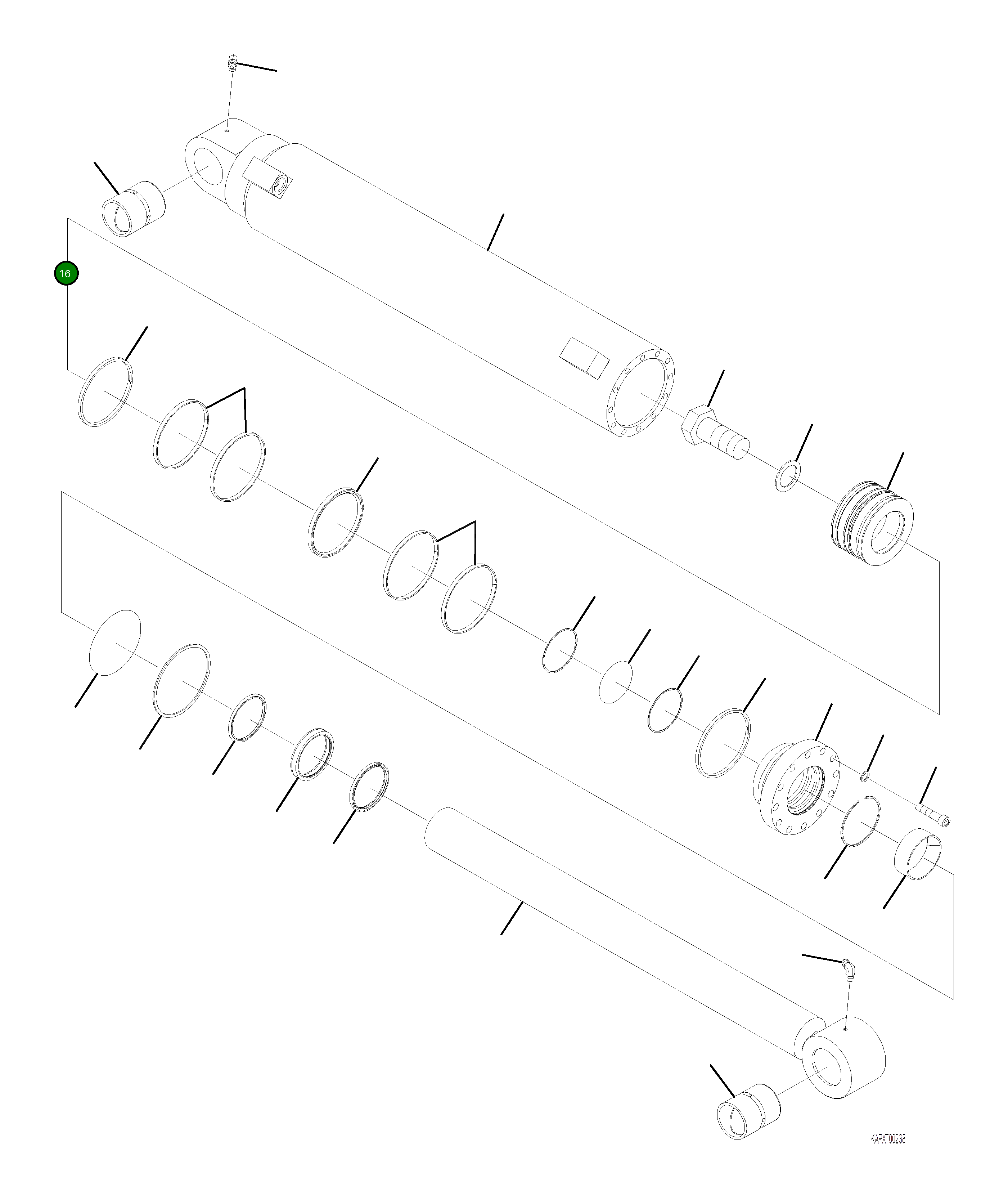 Кольцо уплотнительное (O-Ring) 4A1-30-10150 Komatsu