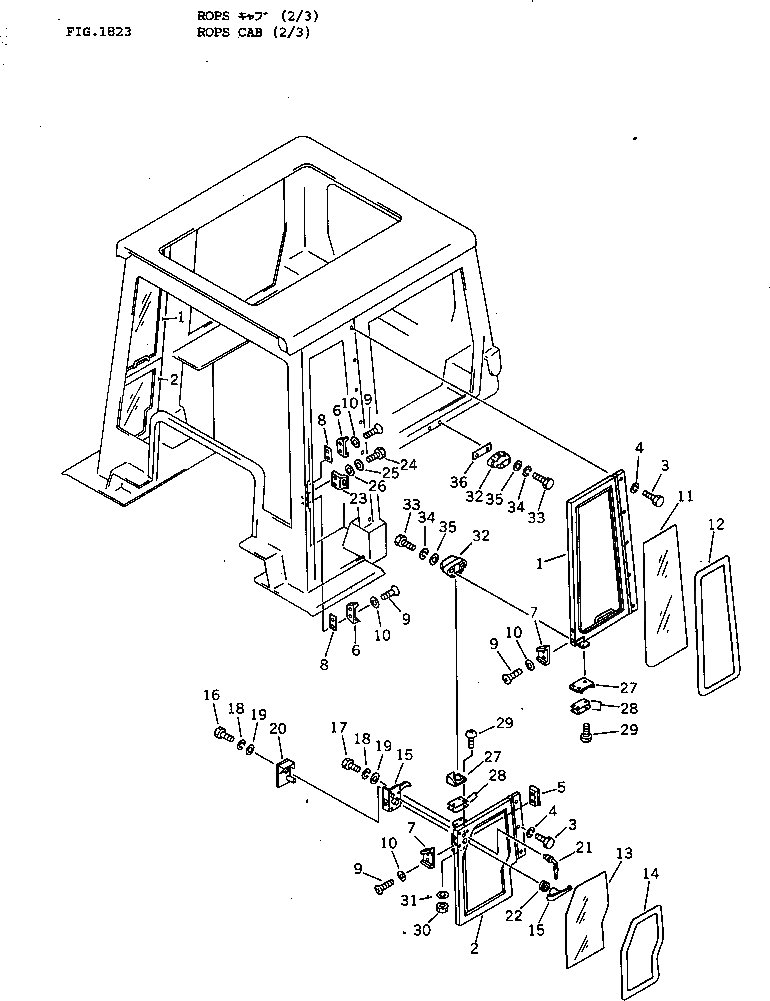 Болт 01010-30640  Komatsu