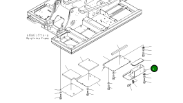 Крышка 20Y-54-61831 Komatsu