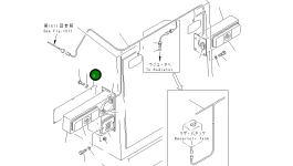 Крышка 23B-06-12761 Komatsu
