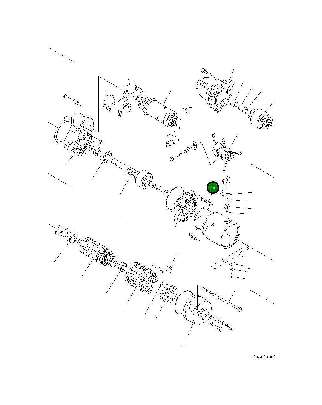 Болт KD1-0240-08405 Komatsu