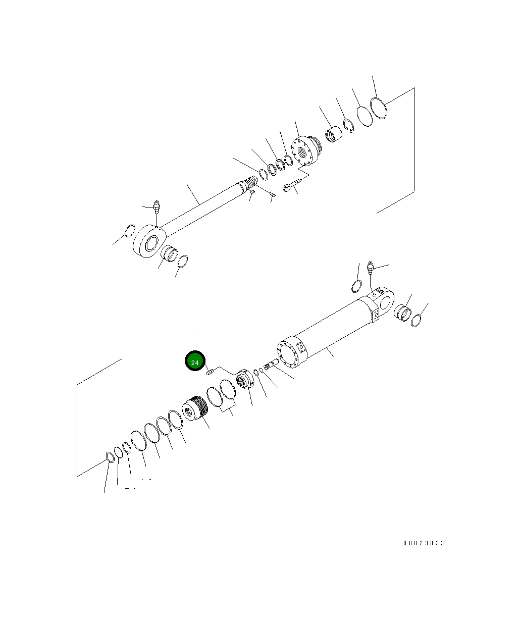 Болт DM34740399 Komatsu