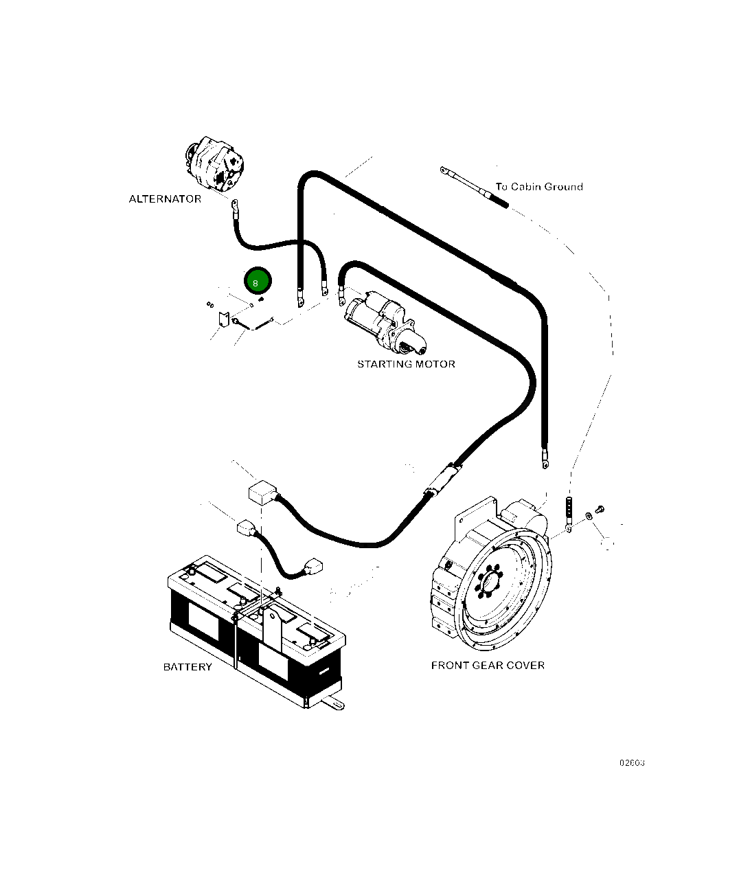 Болт 25059KF Komatsu