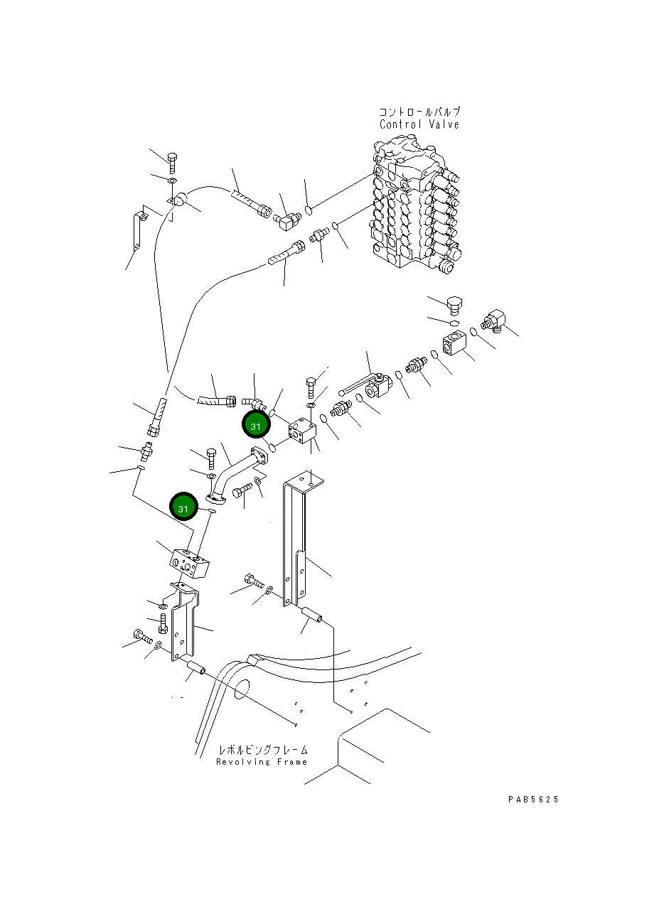 Кольцо уплотнительное (O-Ring) 07000-13035 Komatsu