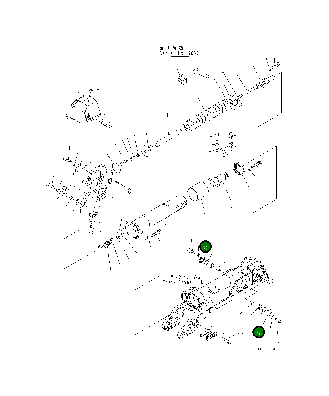 Крышка 195-30-34360 Komatsu