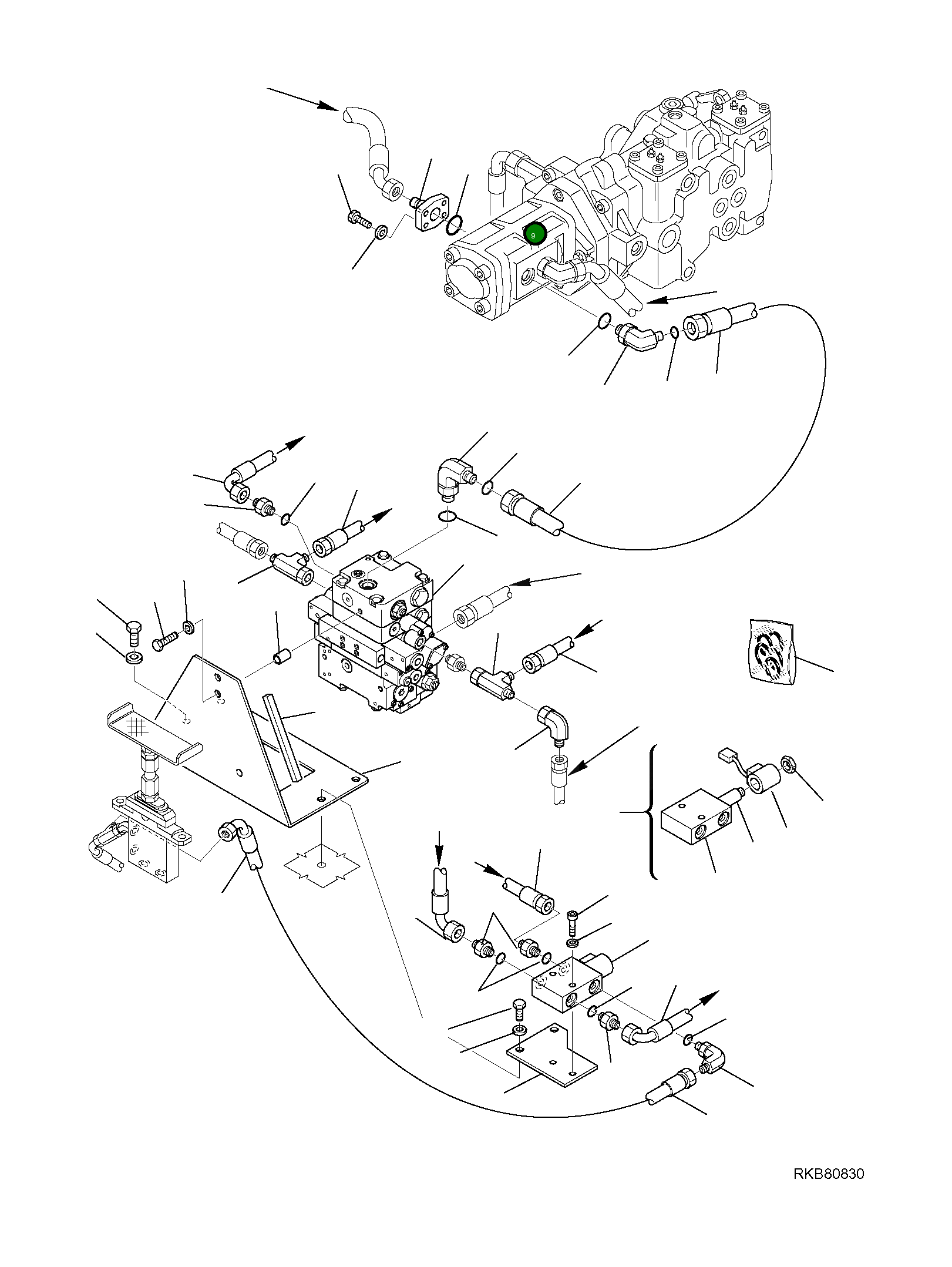 Кольцо уплотнительное (O-Ring) 21D-09-69920 Komatsu