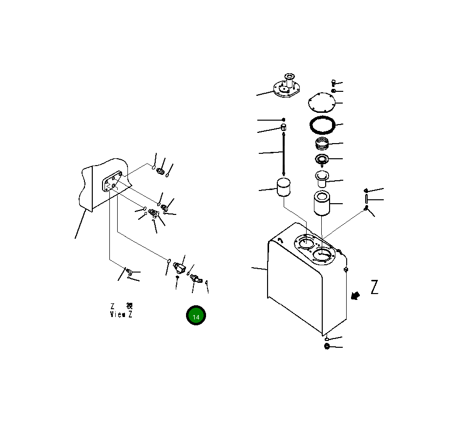 Кольцо уплотнительное (O-Ring) 02896-12034  Komatsu