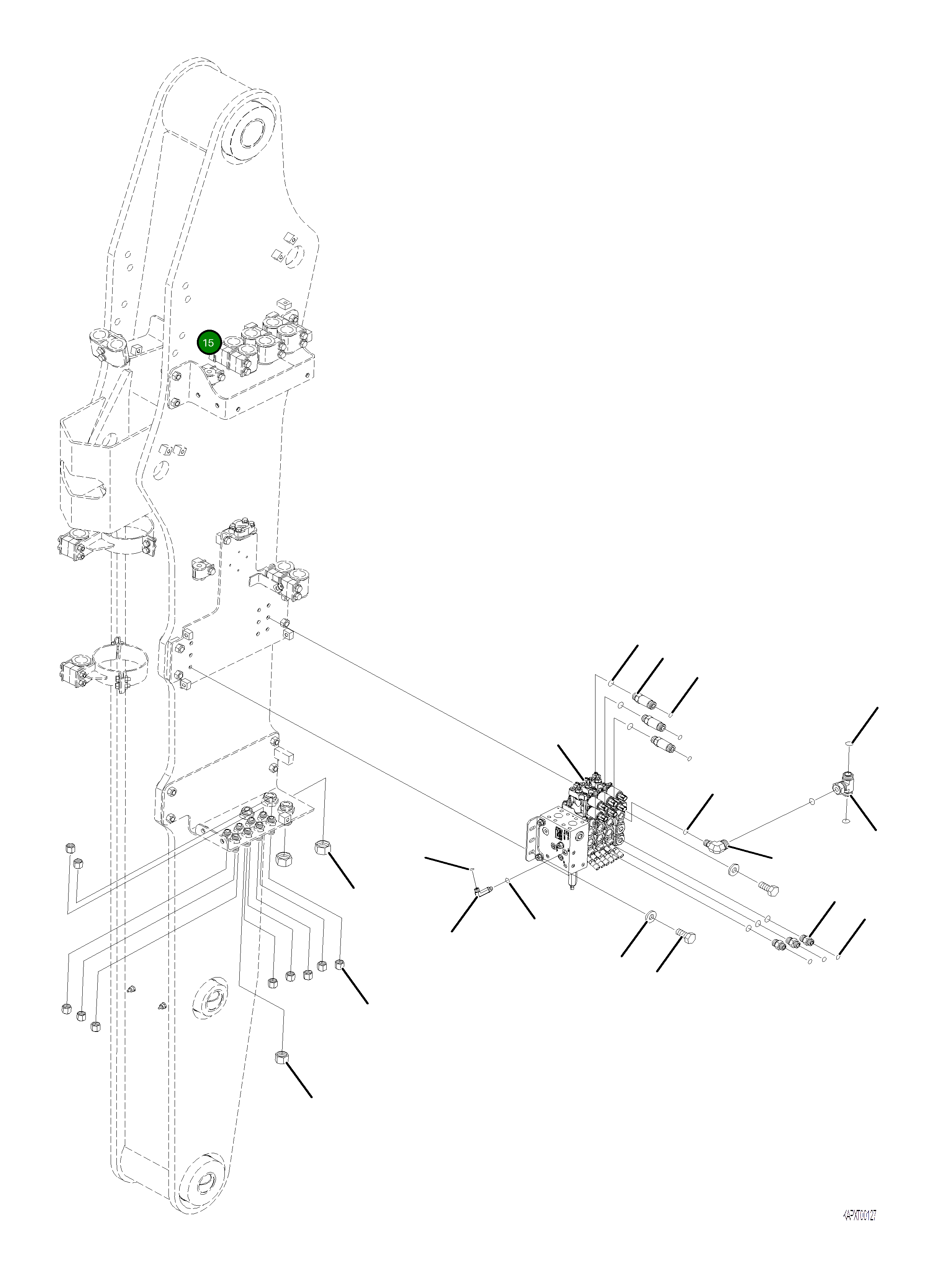 Кольцо уплотнительное (O-Ring) 4A1-60-22280 Komatsu