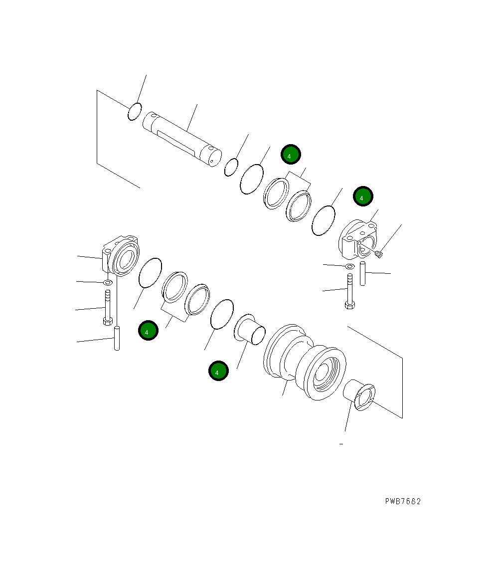 Кольцо уплотнительное (O-Ring) 21N-30-16190 Komatsu