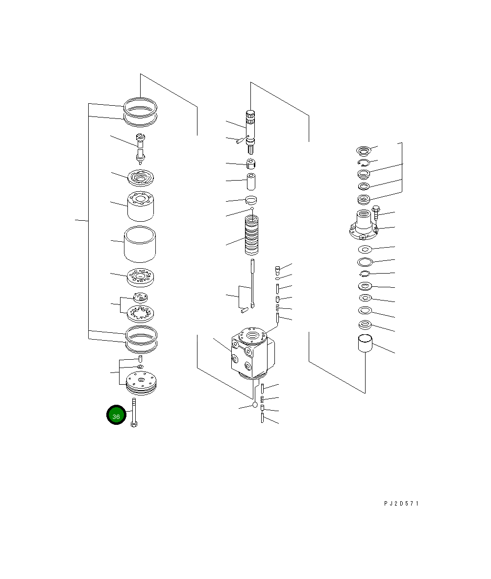 Болт 569-40-42920 Komatsu
