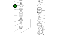 Кольцо 232-44-22330 Komatsu