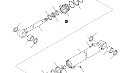 Кольцо уплотнительное (O-Ring) 855661215 Komatsu