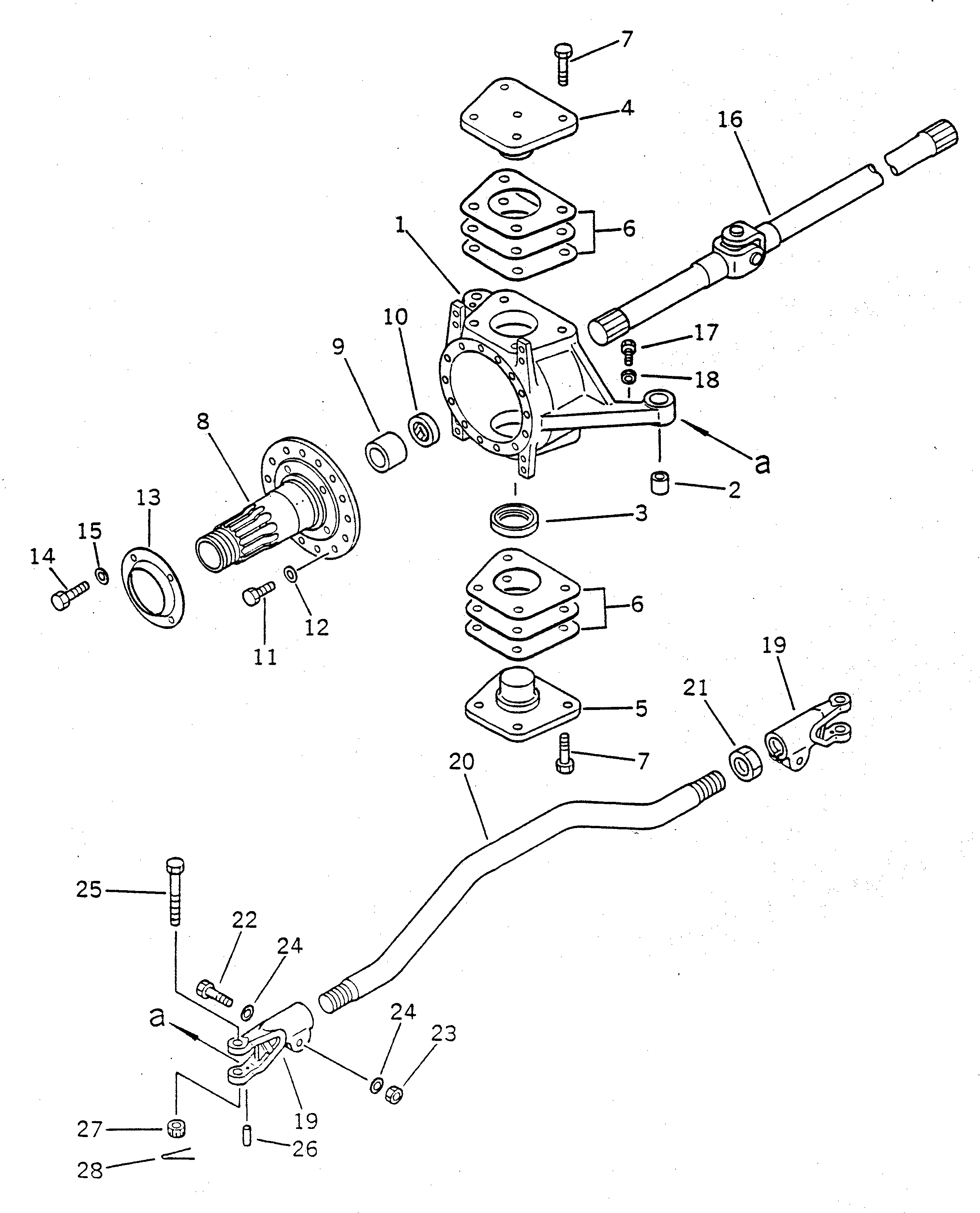 Болт 23S-22-12840  Komatsu