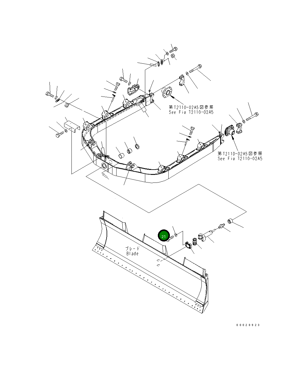 Болт 01010-82290 Komatsu