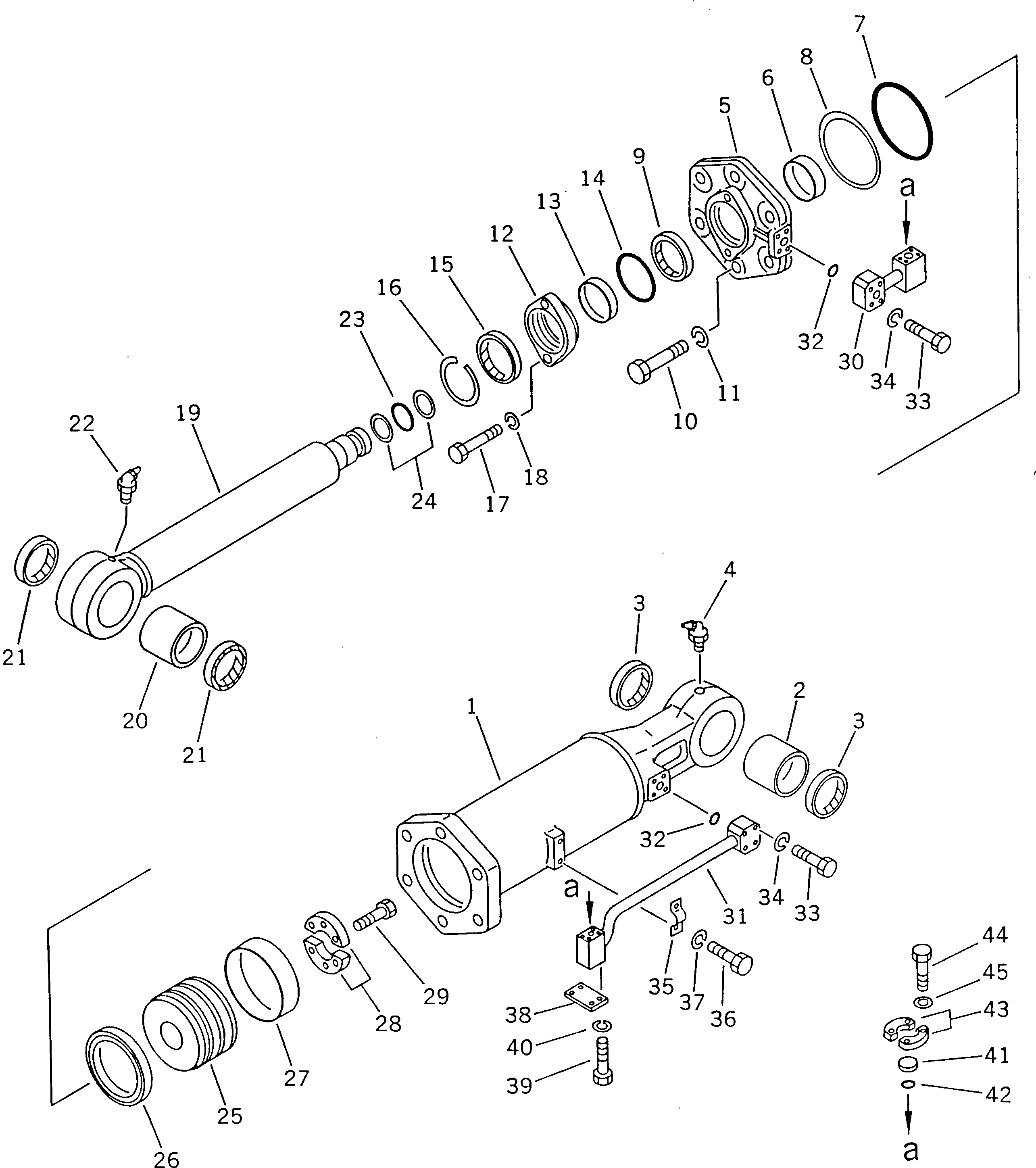 Кольцо уплотнительное (O-Ring) 195-63-93470 Komatsu