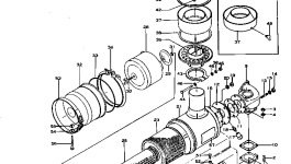 Шпилька 01100-30825 Komatsu