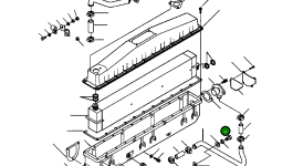 Болт 1238 070 H1 Komatsu