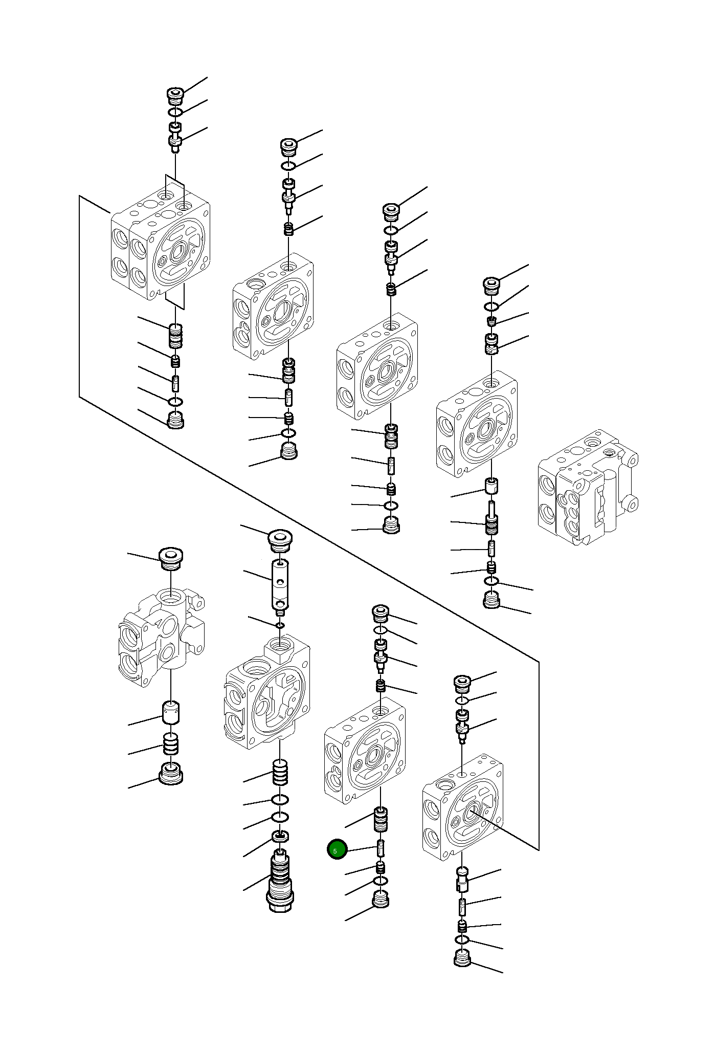 Кольцо уплотнительное (O-Ring) 890001612 Komatsu