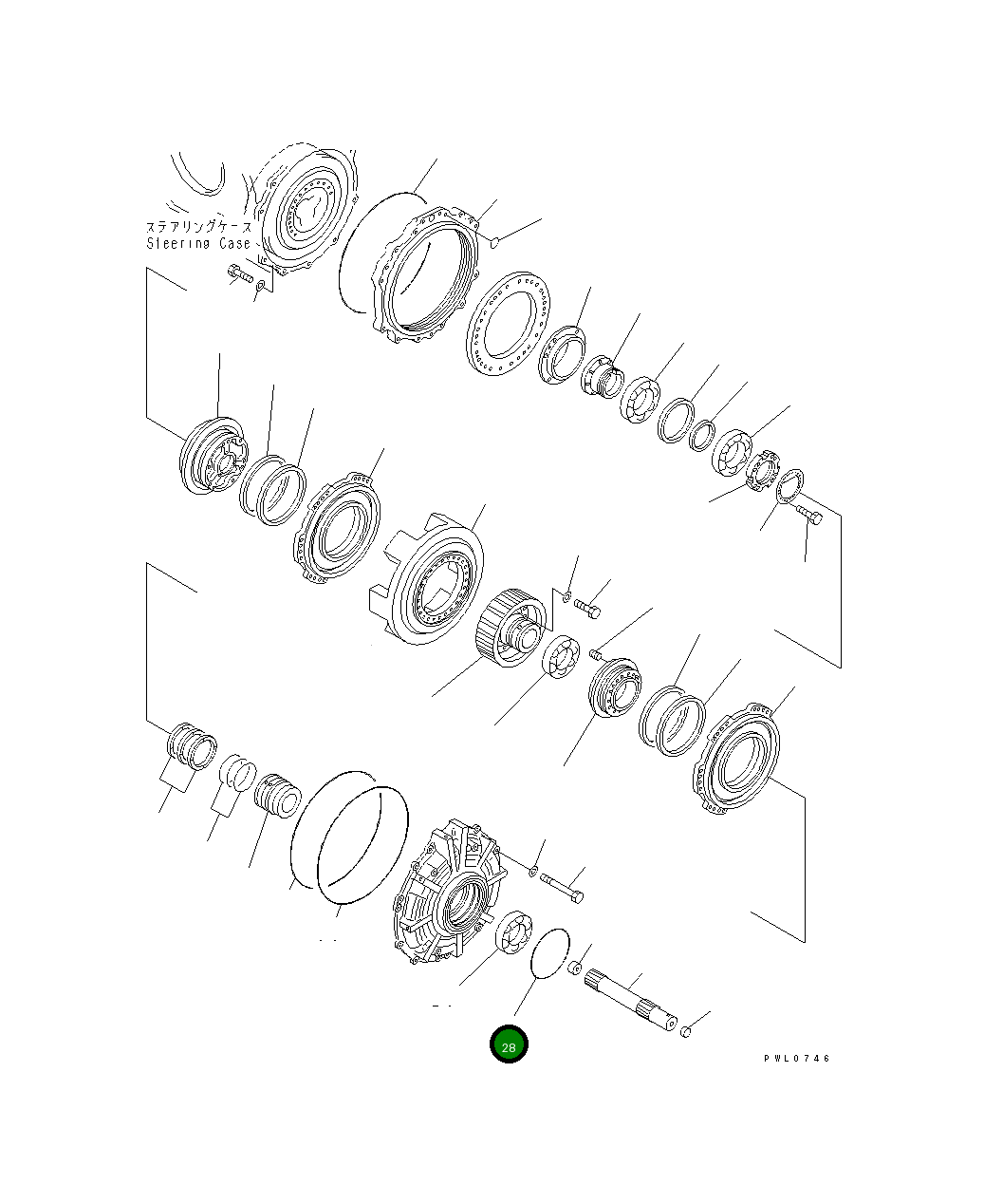 Кольцо уплотнительное (O-Ring) 07000-35290 Komatsu