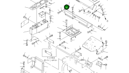 Крышка 566-54-6C370 Komatsu