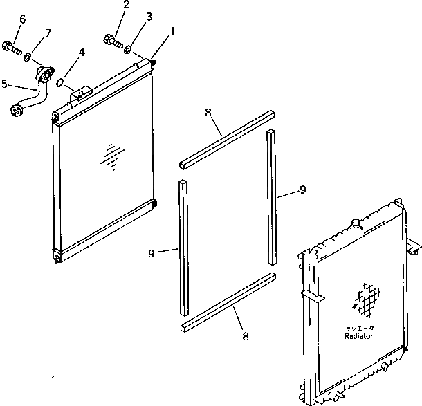 Кольцо уплотнительное (O-Ring) 07000-03045  Komatsu