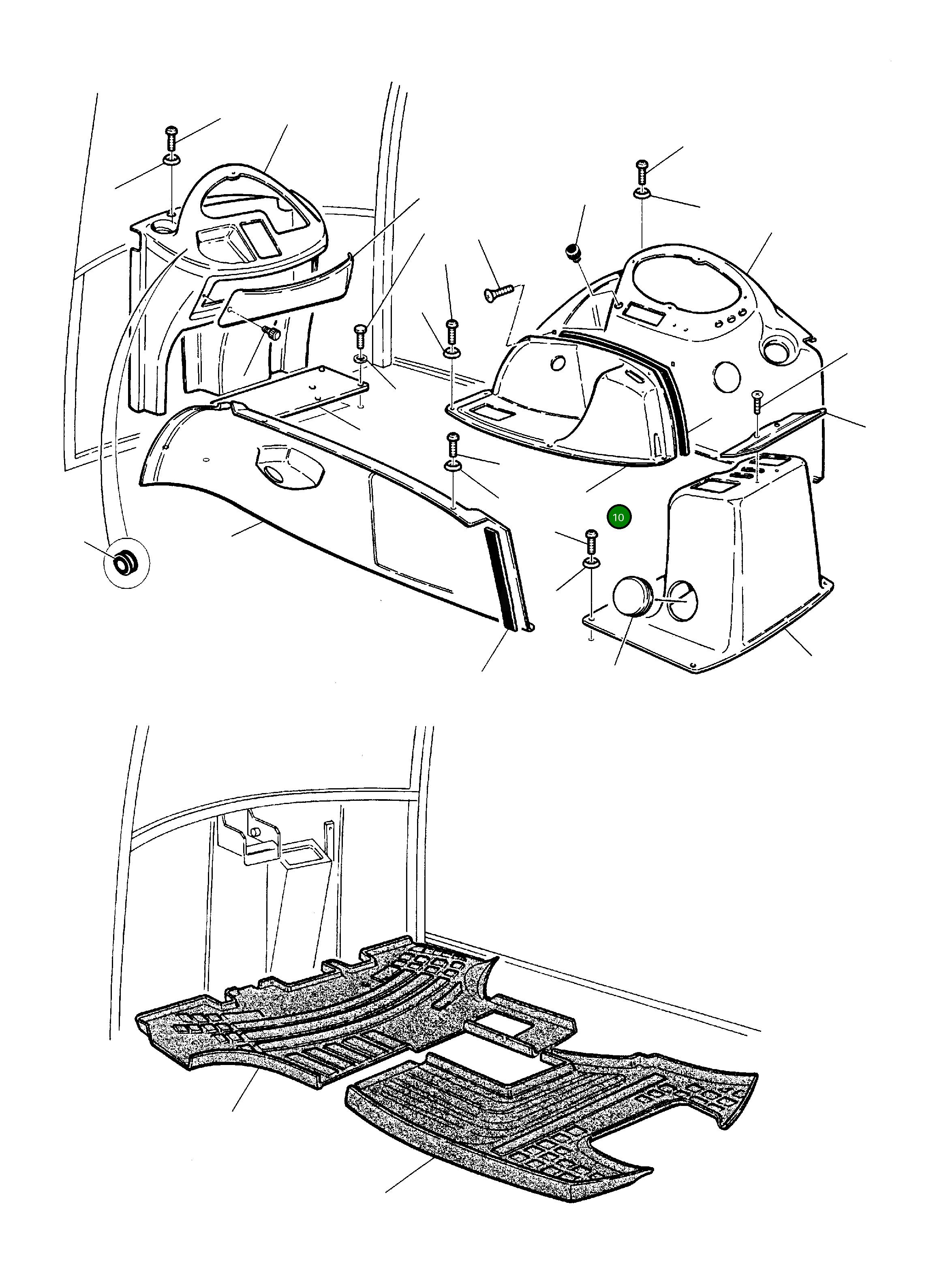 Крышка 312605764 Komatsu