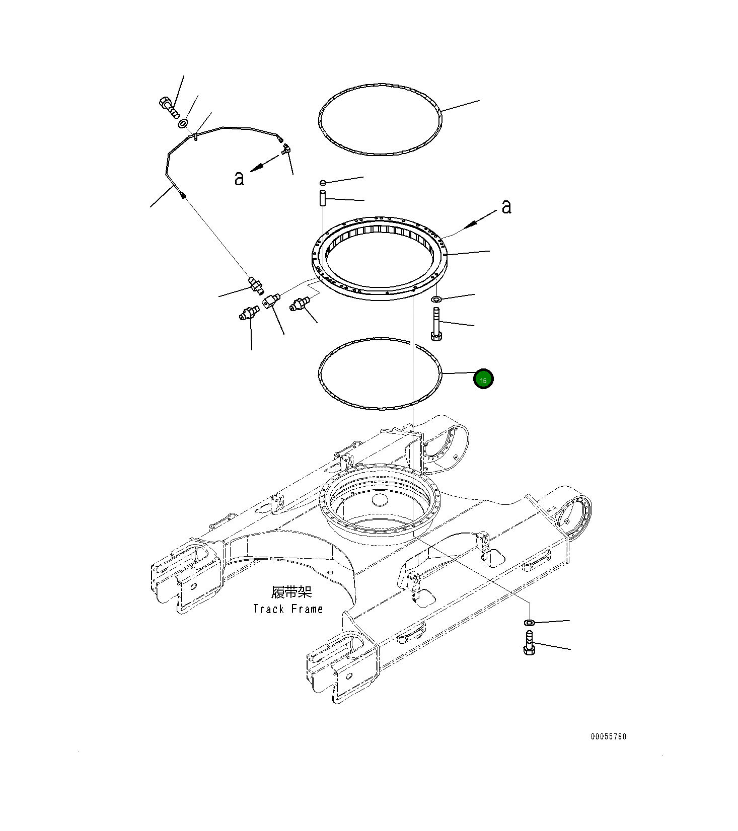 Болт 21K-25-41170 Komatsu