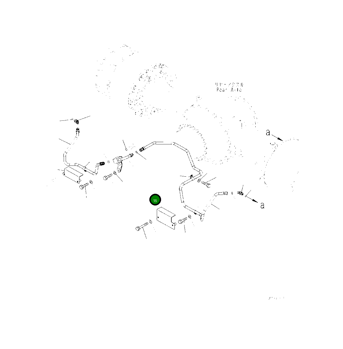 Крышка 425-S05-4980 Komatsu