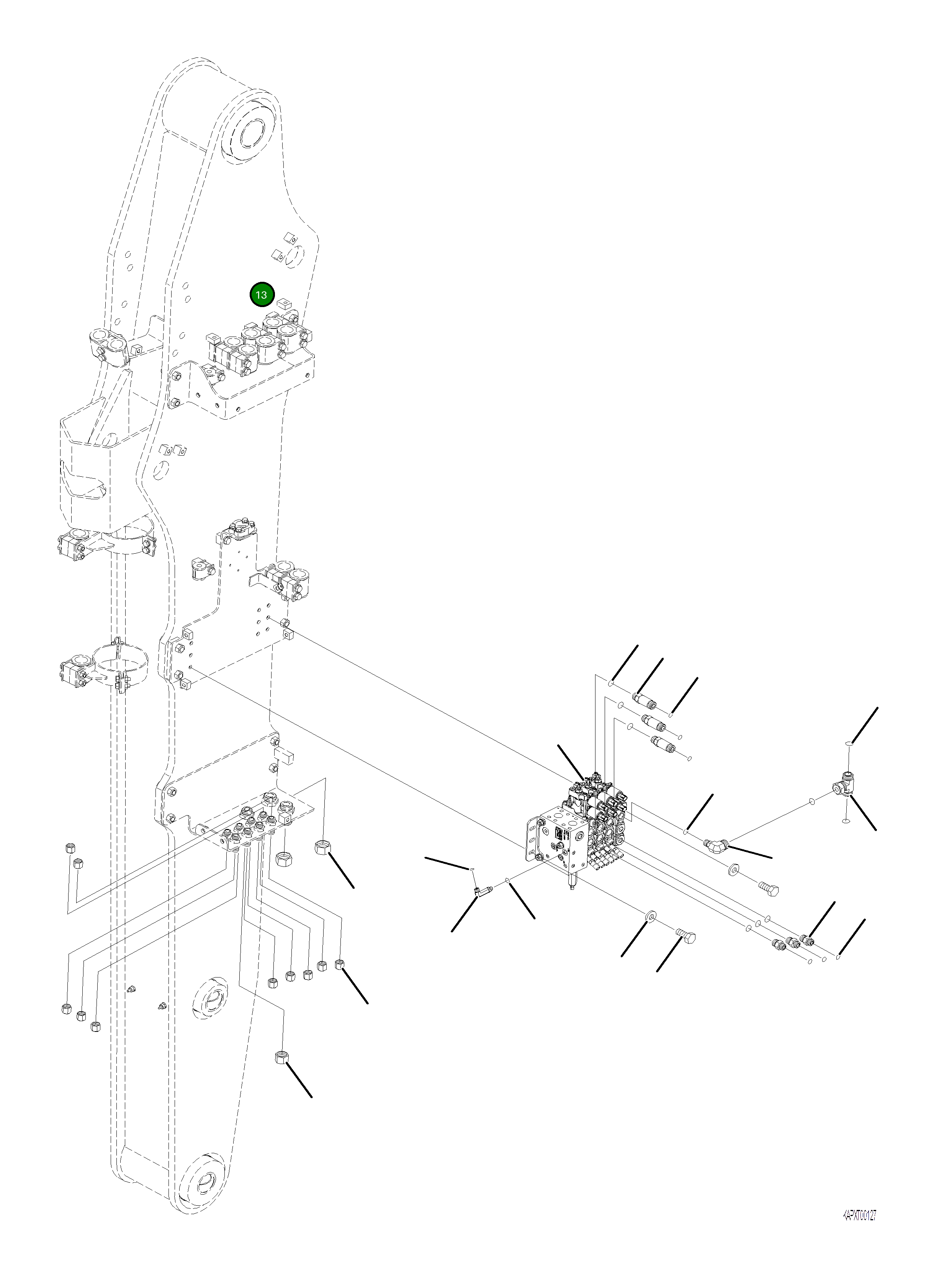 Кольцо уплотнительное (O-Ring) 4A1-60-22310 Komatsu