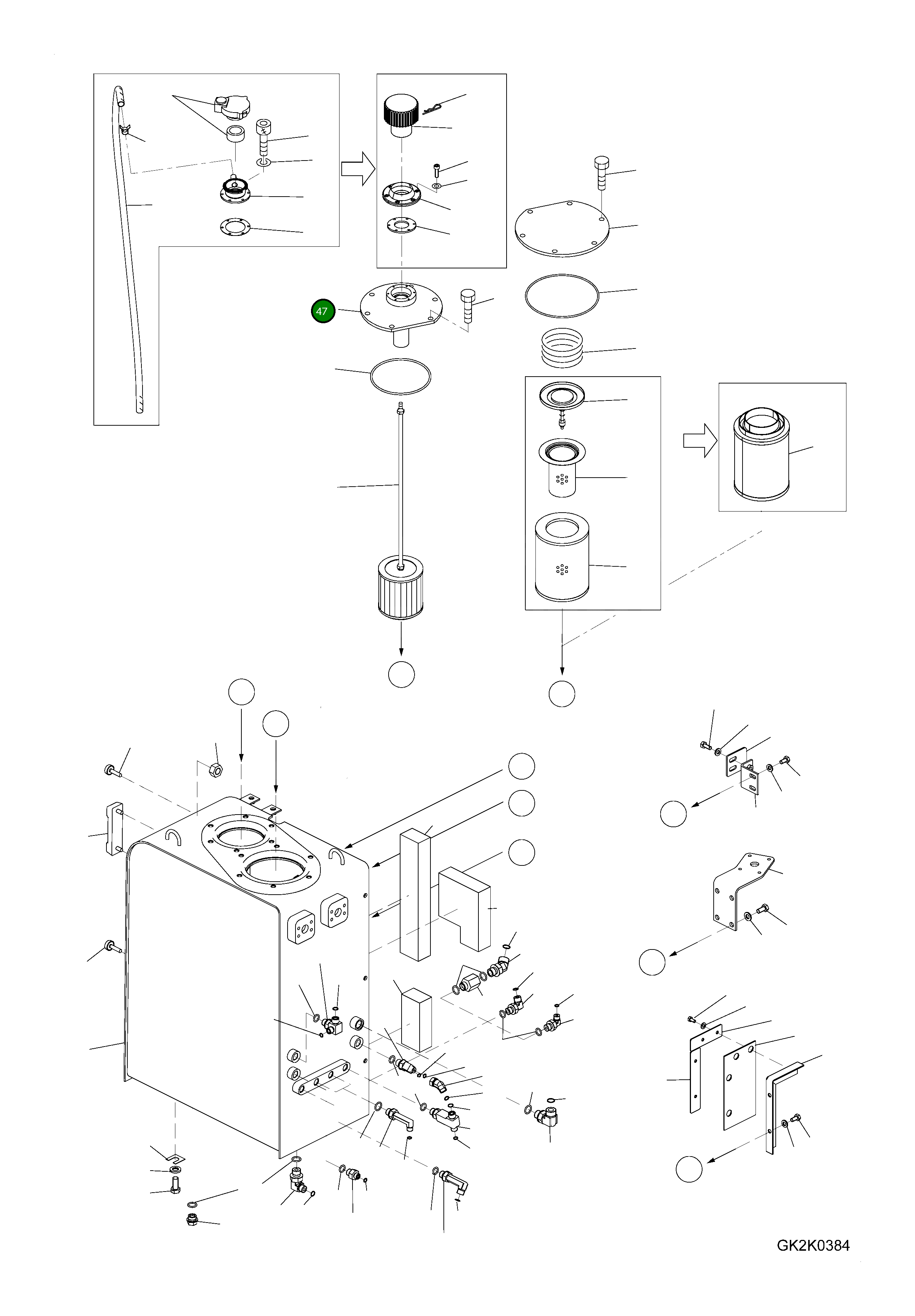 Крышка 20G-60-31170 Komatsu