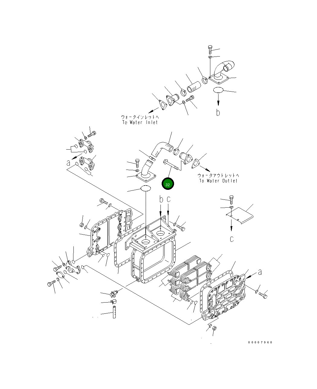 Болт 01437-11075 Komatsu