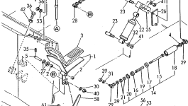Подшипник YM172519-42770 Komatsu