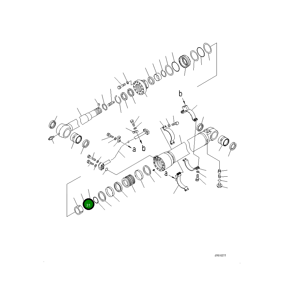 Кольцо уплотнительное (O-Ring) 07000-B5085 Komatsu