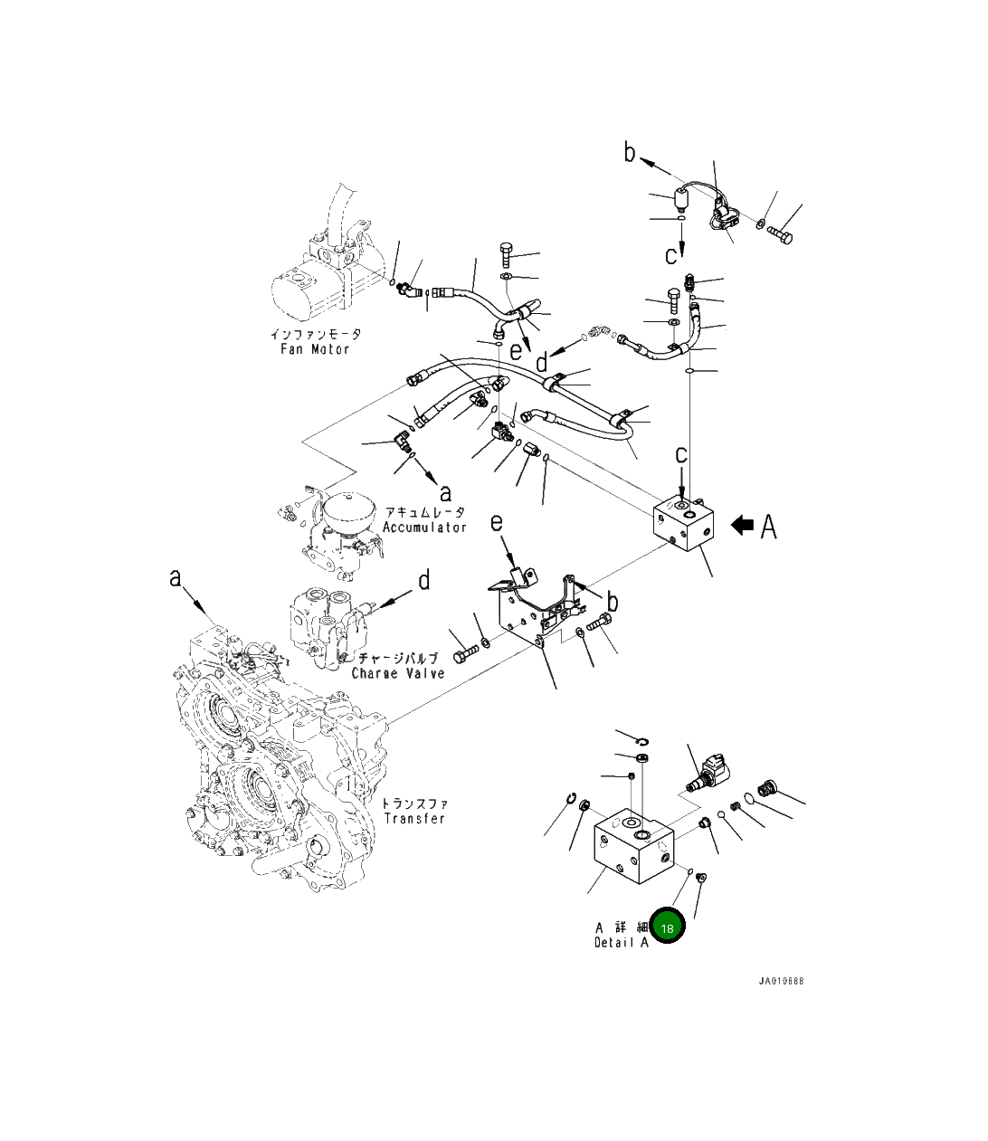 Кольцо уплотнительное (O-Ring) 419-43-57670 Komatsu