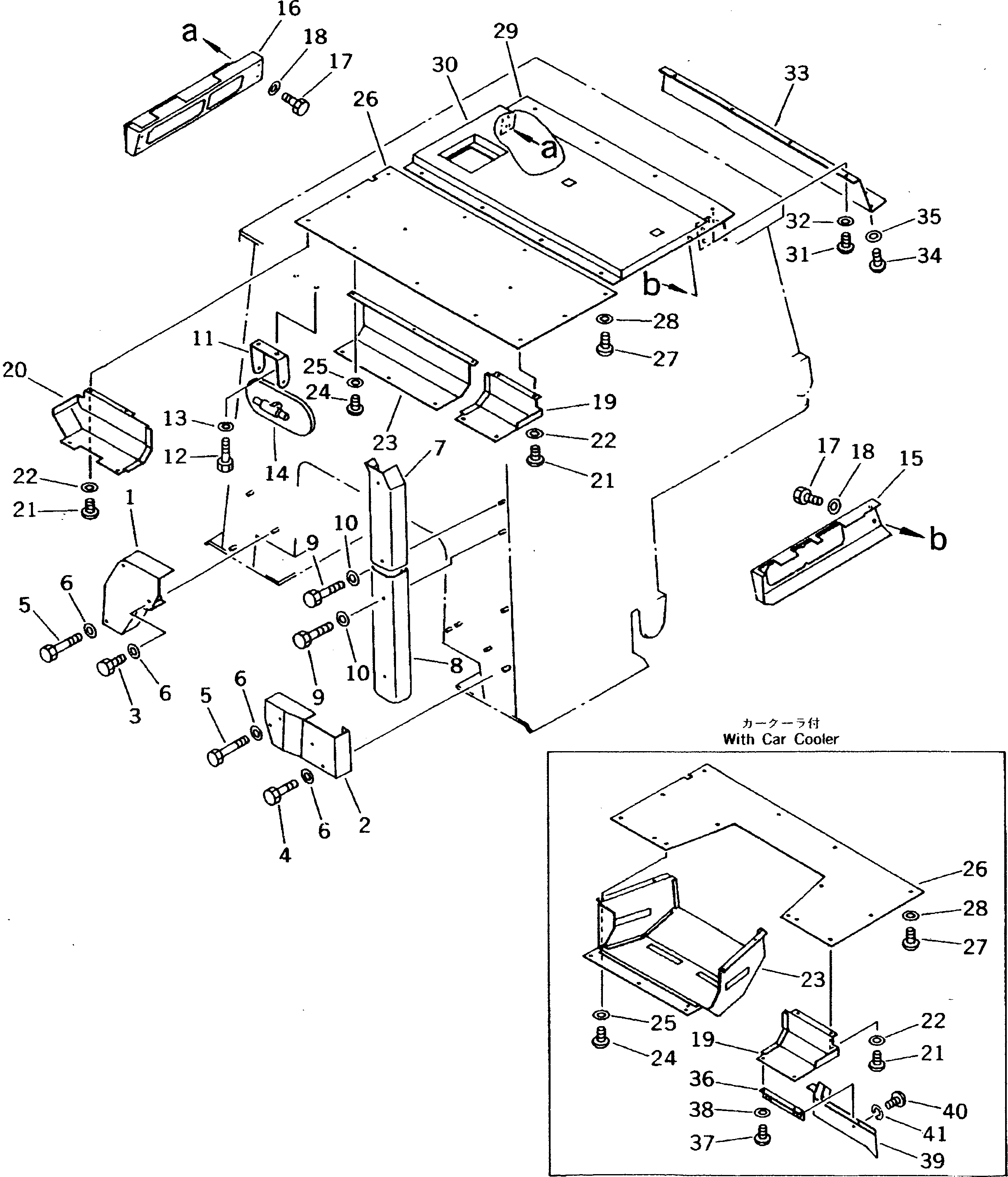 Болт 01010-50860 Komatsu