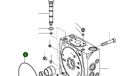 Кольцо уплотнительное (O-Ring) 1438 701 H1 Komatsu