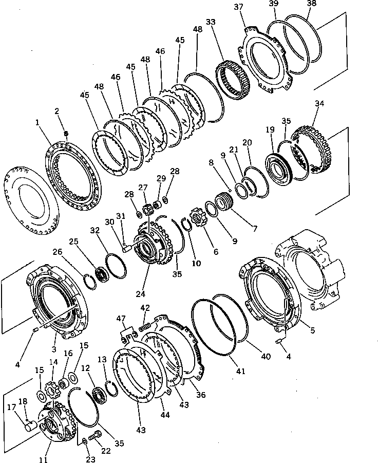 Кольцо 07108-20904  Komatsu