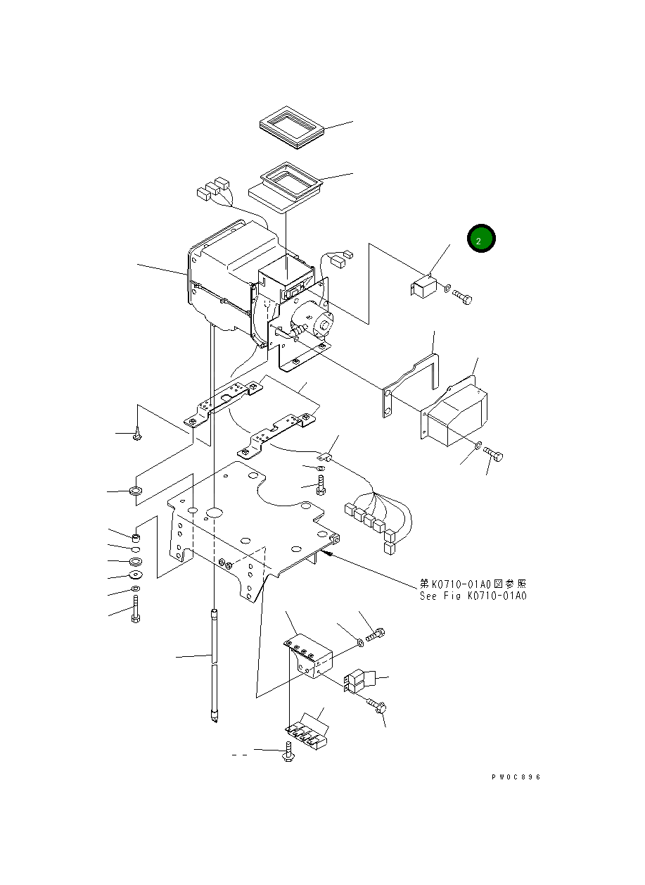 Крышка 11Y-979-4930 Komatsu