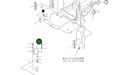Крышка 17M-54-25390 Komatsu