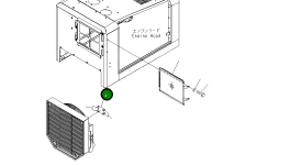 Крышка 416-54-32370 Komatsu