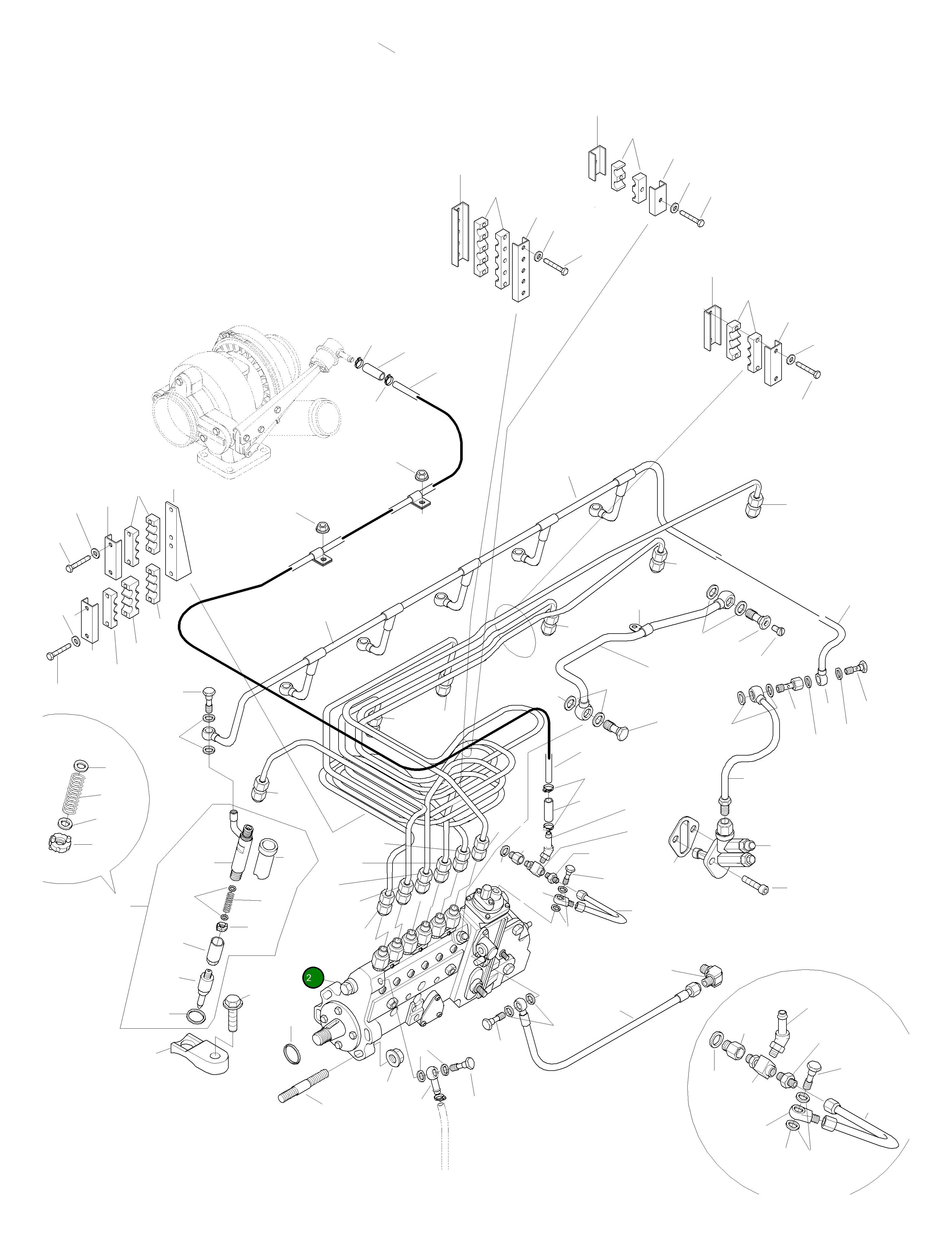 Кольцо уплотнительное (O-Ring) CU3916284 Komatsu