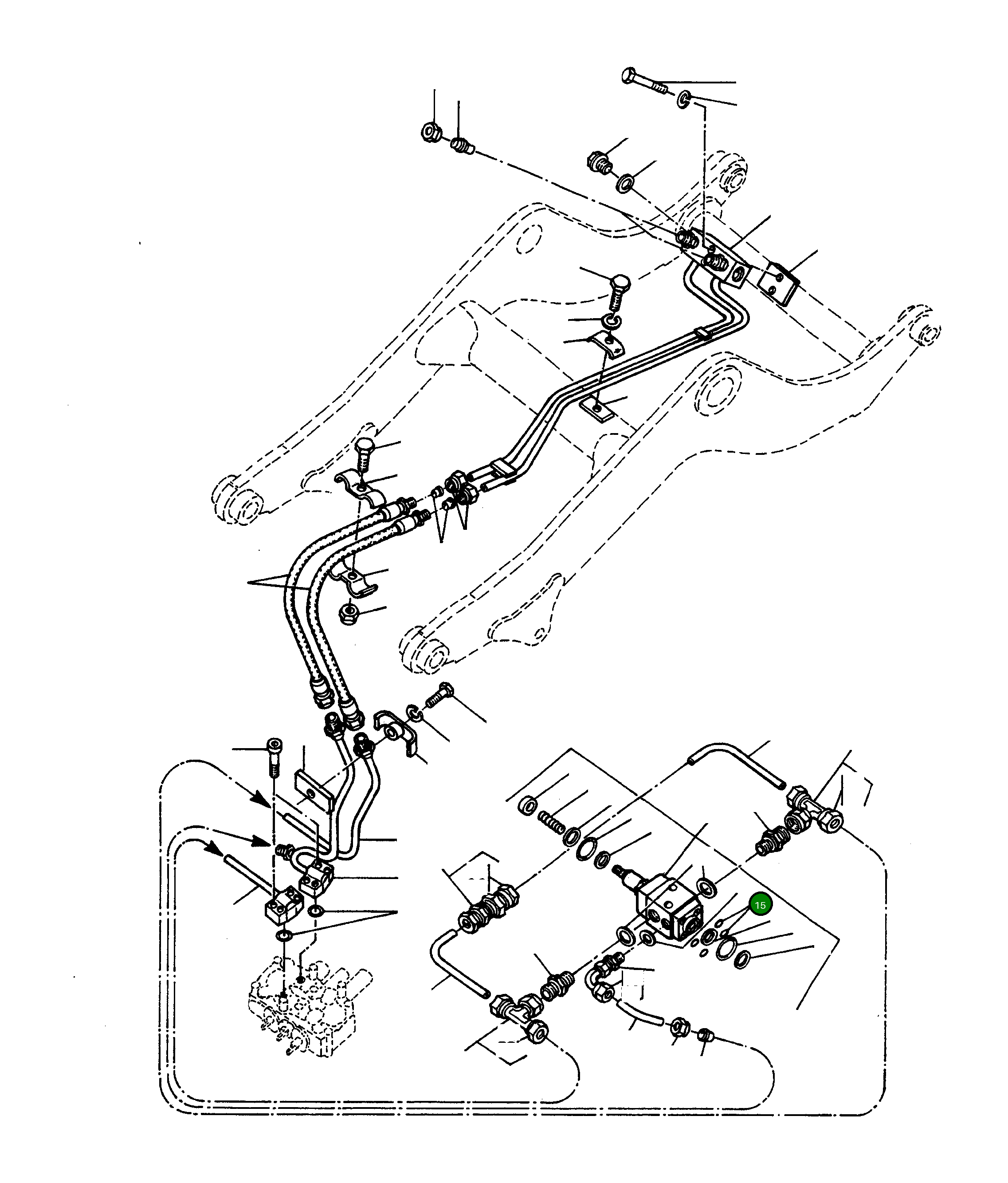 Кольцо уплотнительное (O-Ring) 2963149M1 Komatsu
