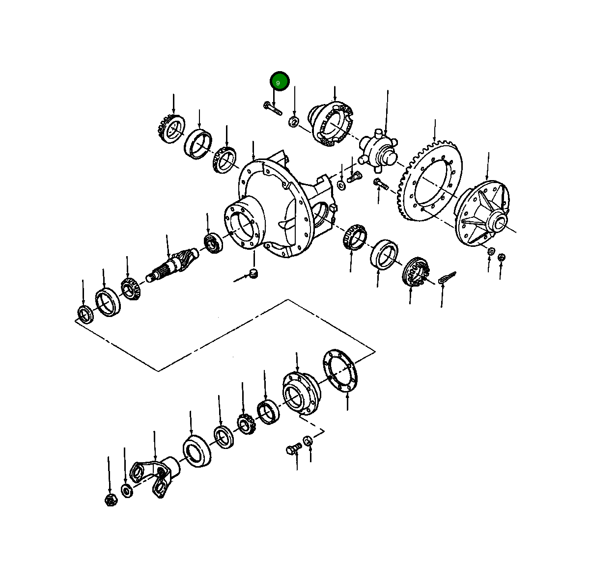 Болт 28 216 R1 Komatsu