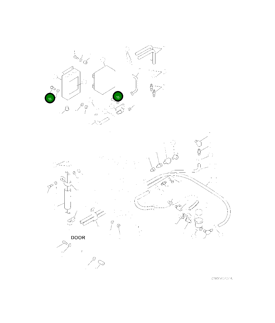 Болт 15576KF Komatsu