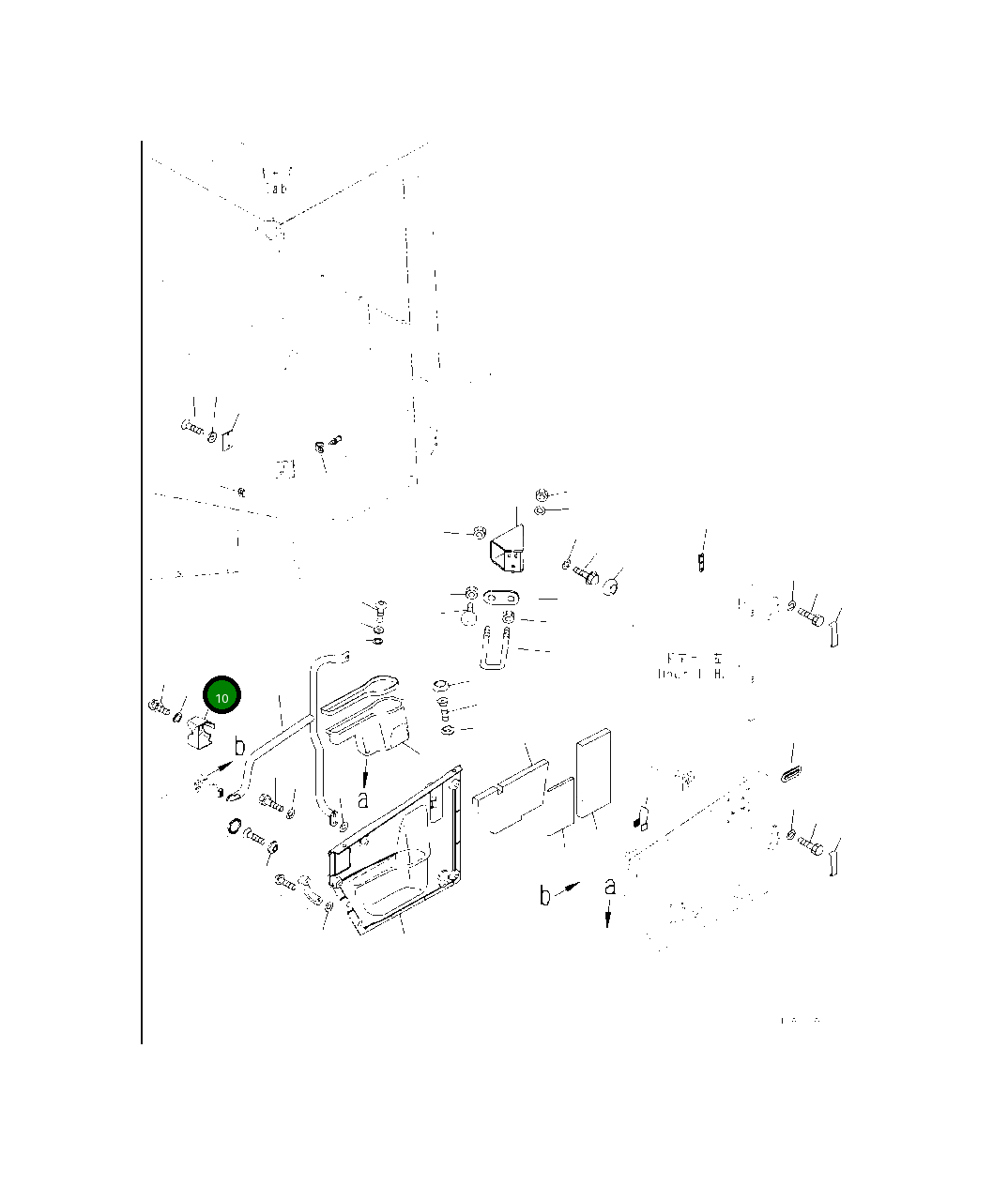 Крышка 423-925-5461 Komatsu