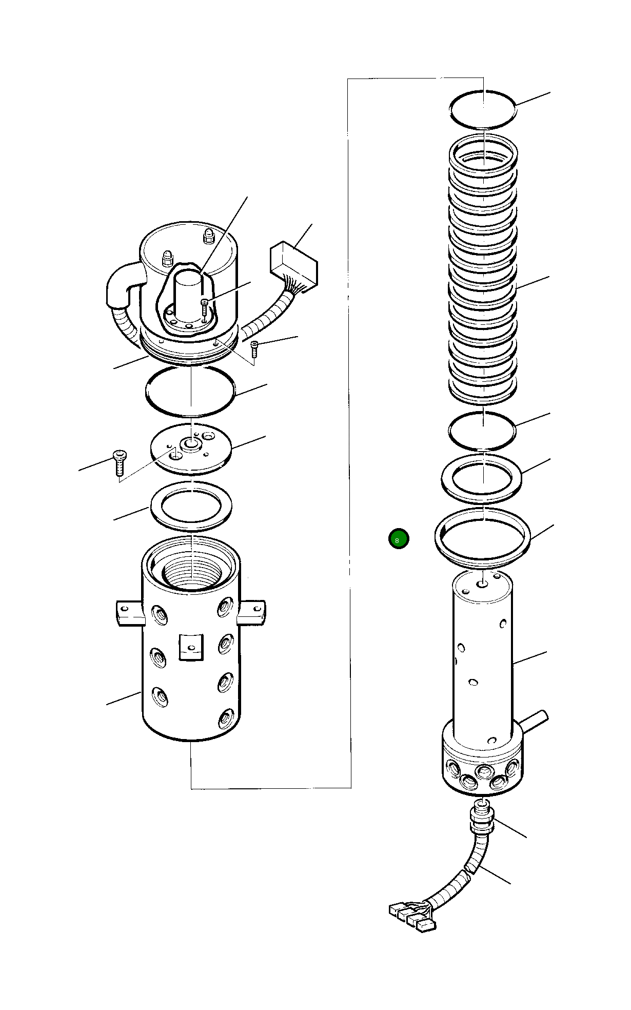 Крышка 21D-60-14240 Komatsu