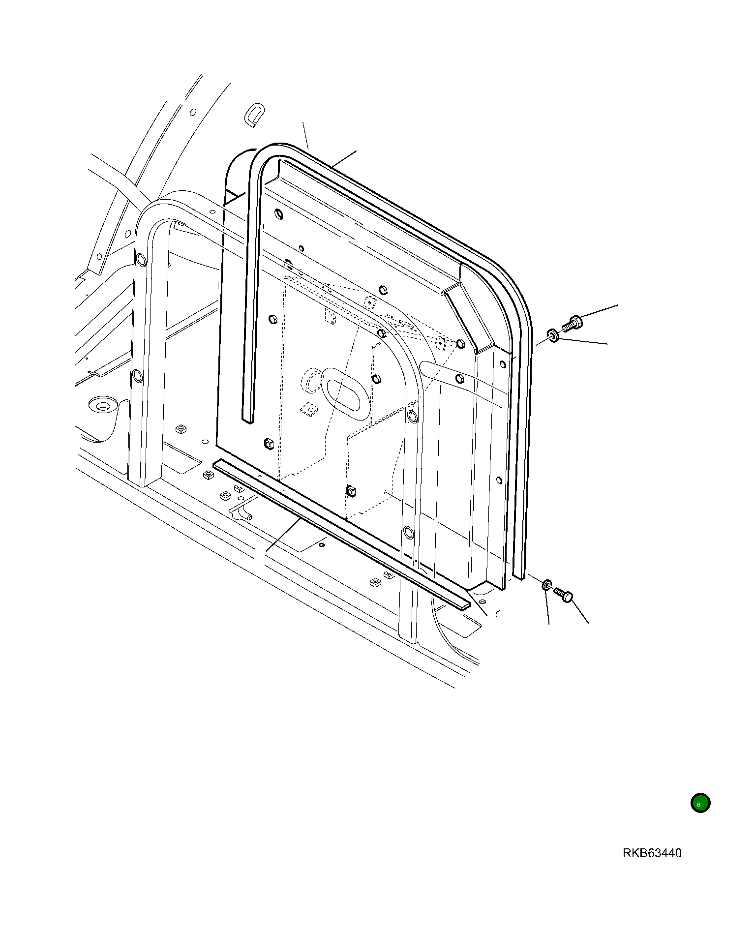 Болт 42N-54-17940 Komatsu