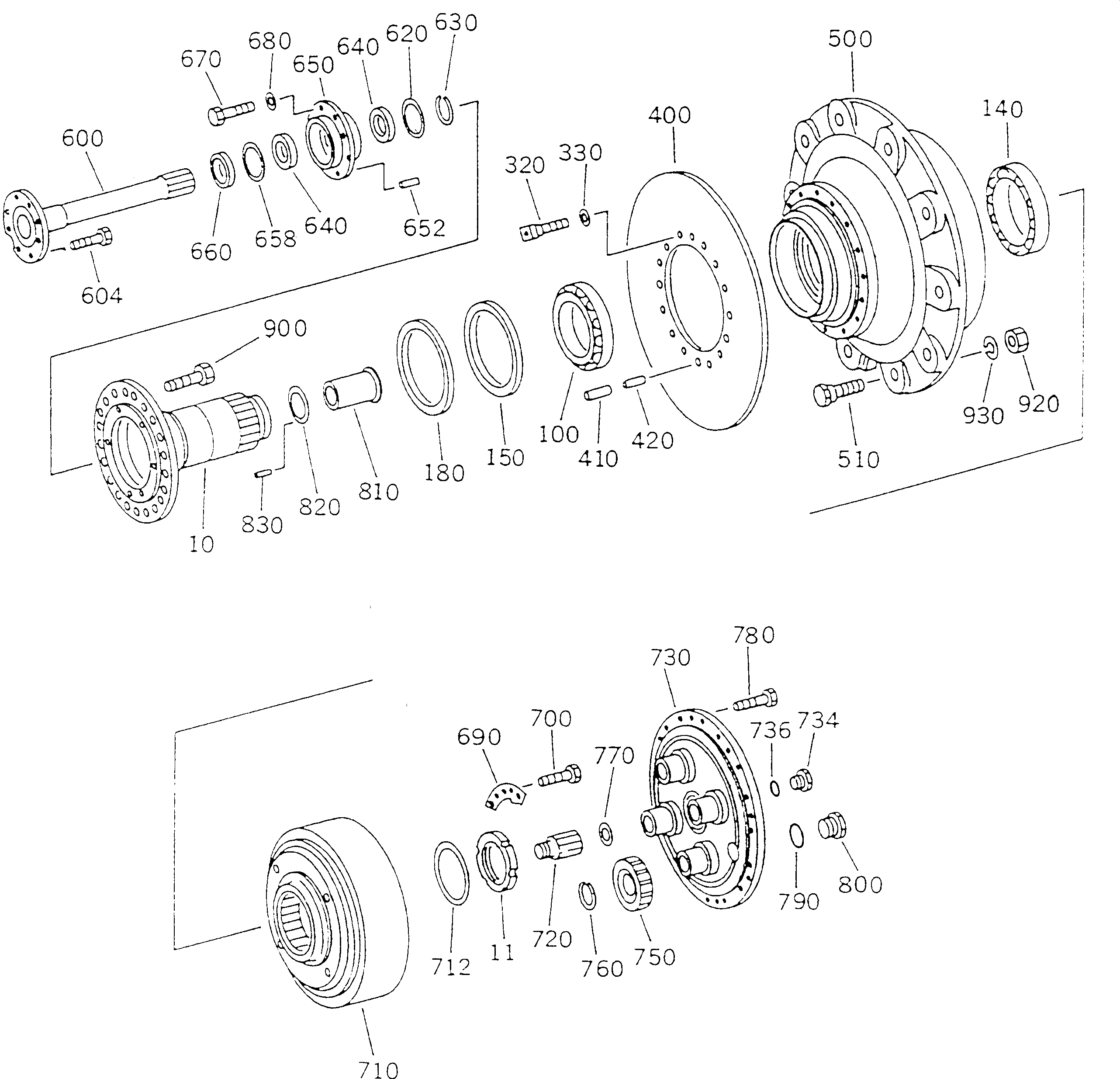 Болт BW153240 Komatsu