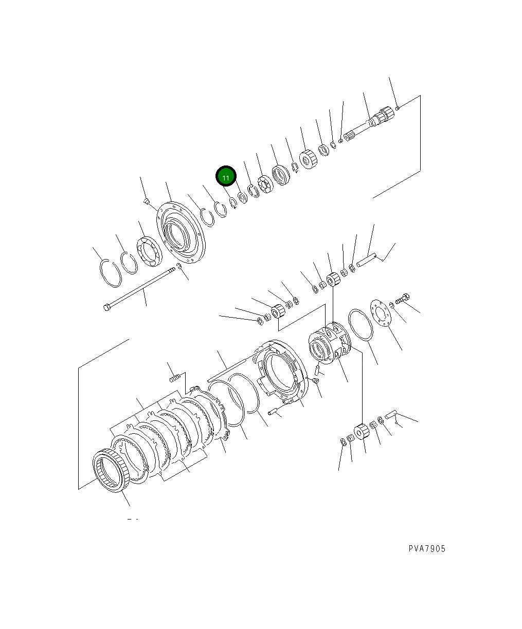 Кольцо 135-15-31720 Komatsu